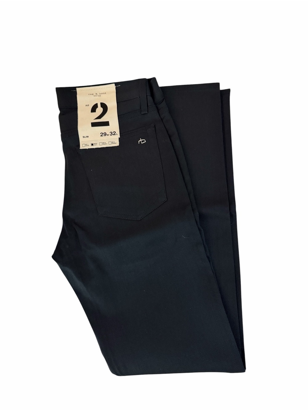 rag & bone Slim Black Men's Jeans
